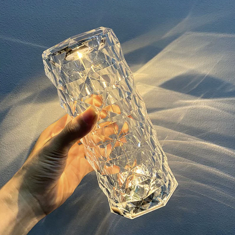 Lampă LED Ambientală cu Telecomandă și control prin atingere