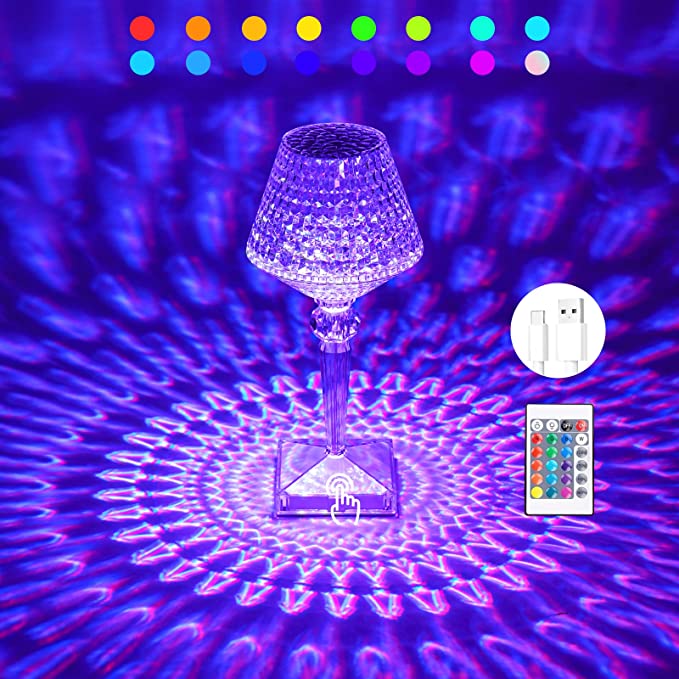 Lampă Led Tip Veioză cu Telecomandă și control prin atingere