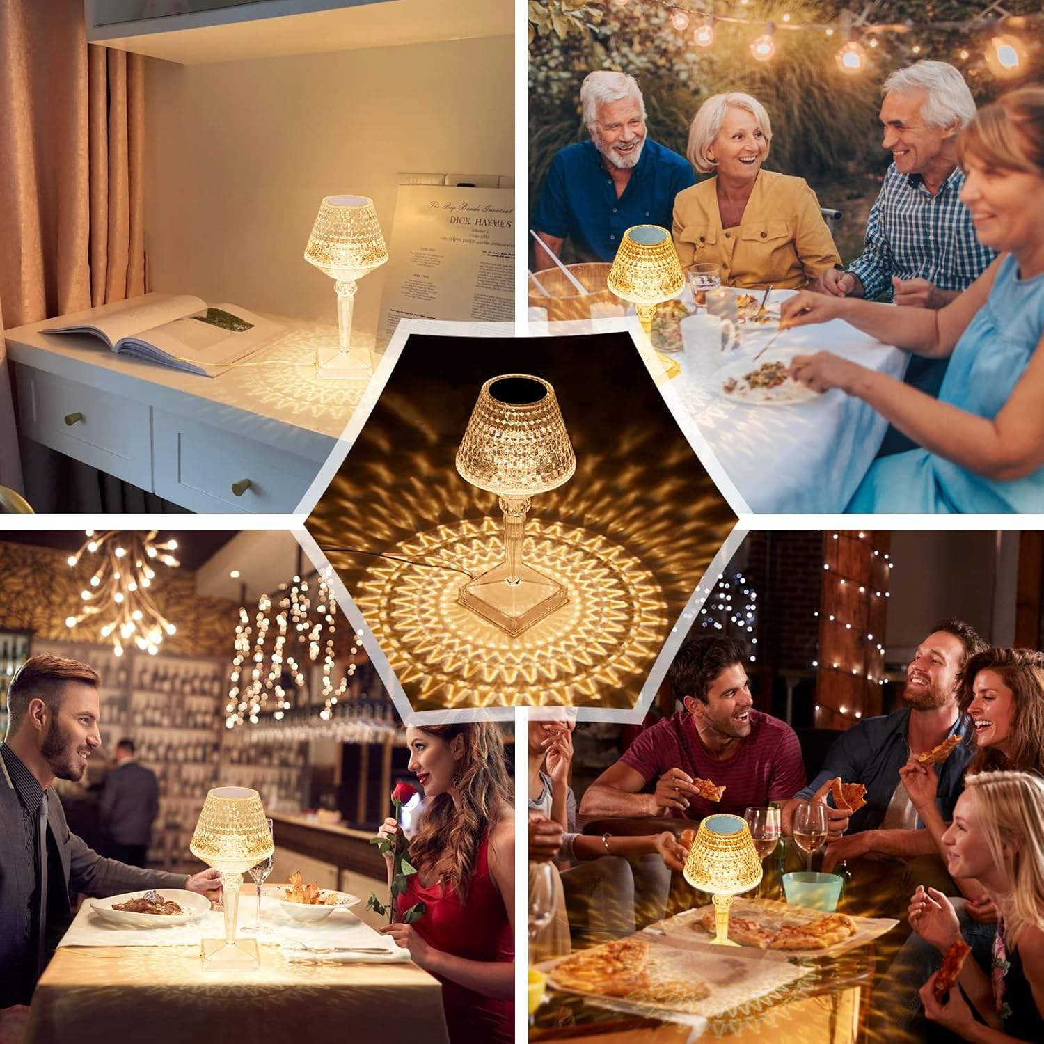 Lampă Led Tip Veioză cu Telecomandă și control prin atingere