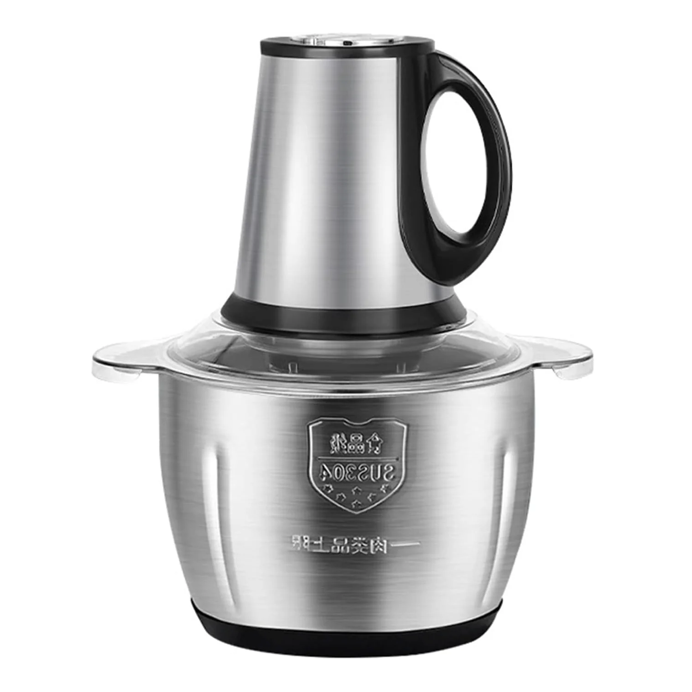 Tocător Electric Multifuncțional de 1.000W cu Bol de Inox 3L